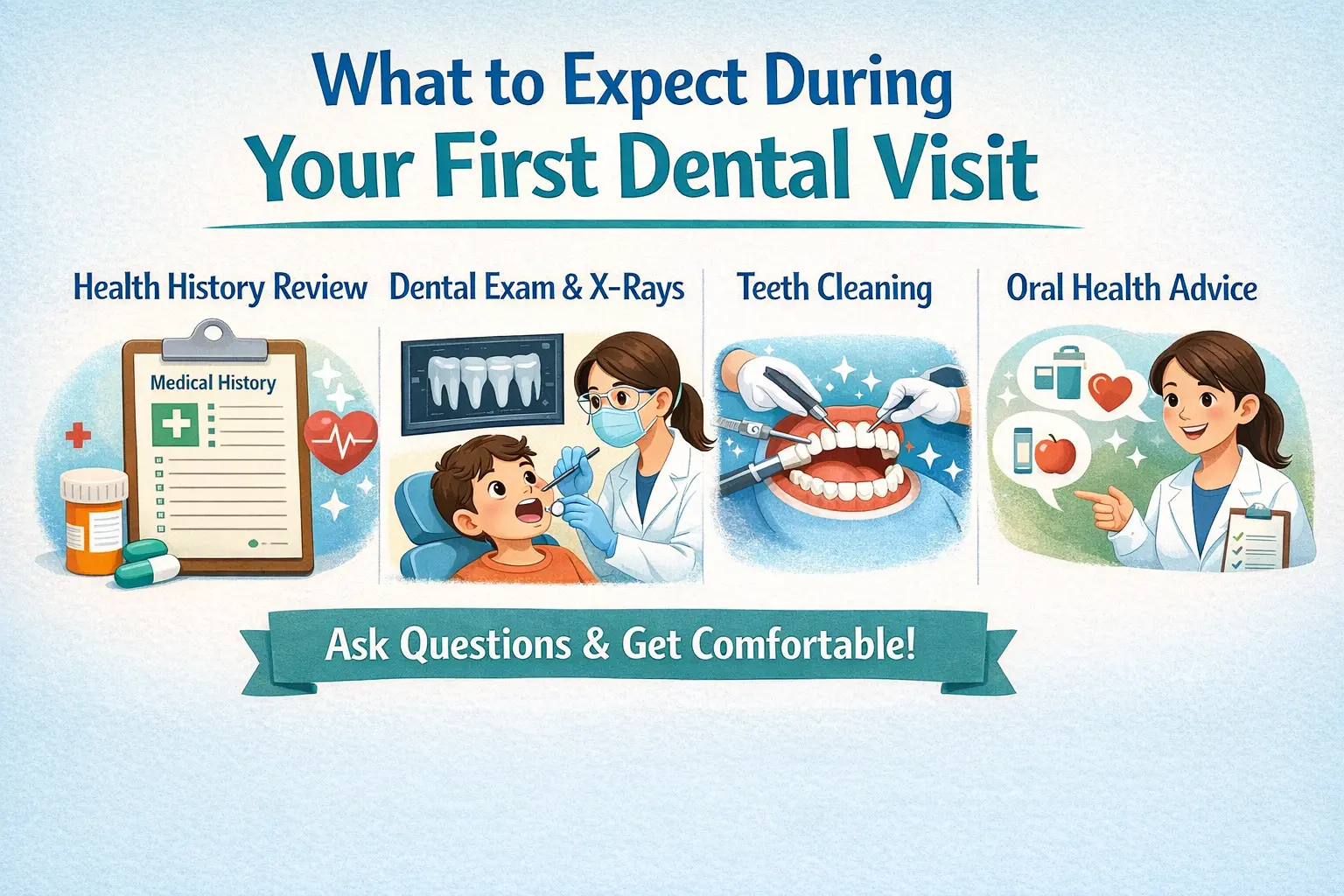 What to Expect During Your First Dental Visit